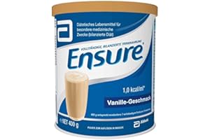 ‎ENSURE Abbott Ensure Vanille Pulver Trinknahrung Milchpulver 400g Dose - 24 Stück