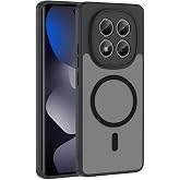 Elfia Xiaomi Redmi Note 15 Pro 4G ile Uyumlu Kılıfı Şeffaf Silikon M-Safe Şarj &Ouml;zellikli Kamera Lens ve Darbe Korumalı Mat Ka