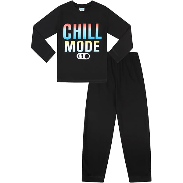 Jungen Schlafanzug 'I’m Not Arguing…' – Langer Baumwoll-Pyjama, Gemütlich & Witzig, Verschiedene Größen