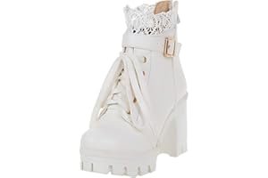 EYNMVR Womens Winter Boots Ankle Boots Mid Heel Mid-Calf Boots Shoe Anti Slip Stiletto Riding Over The Knee Boot