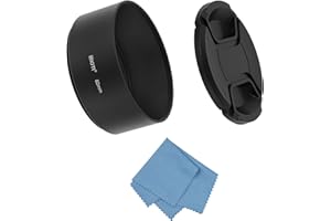 SIOTI 82 mm Gegenlichtblende, Matte Behandlung innen, Aluminium-Material, kompatibel mit Allen Kameraobjektiven S/C/N/F/O/P usw. (82 mm)