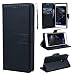 Produktbild SMART LEGEND Lederhülle für Huawei P10 Lite Ledertasche Hülle Schwarz Drucken Weinstock und Schmetterling Muster Schutzhülle Premium PU Leder mit Handschlaufe Flip Case Protective Cover Innere Weiche Silikon Bookcase Handy Tasche Schale mit Kartenfächer Magnetverschluß Standfunktion Etui