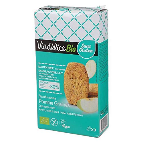 Preisvergleich Produktbild Biscuit Petit Déjeuner céréales pomme Bio - 140g