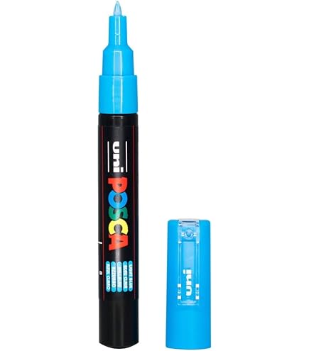 Marqueur Posca PC1MR à pointe calibrée extra-fine 0.7 mm Uniball