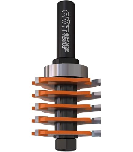 Fraise CMT 738.380.11 - Fraise à Rainurer Avec Roulement | Outil Coupe Orange Professionnel