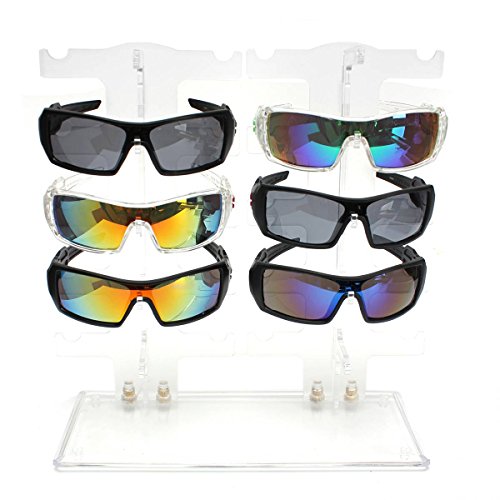 Brillenregal, LuckyFine Brillenhalter Für 10 Paare Brillen Acryl Sonnenbrille Display Brillen Rack - 2