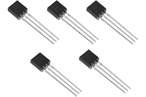 Bridgold 5pcs LM35DZ LM35 Analogue Precision Centigrade Temperature Sensor IC,To-92