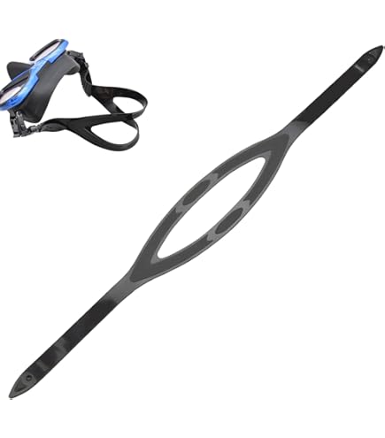 Cinturino Ricambio Per Maschere Sub Cressi - In Silicone, Regolabile E Comodo