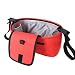 Damero Pram Buggy Buddy Stroller Organiser Storage Bag with Shoulder Strap, Great for Bike or Car Seat Organiser, Red