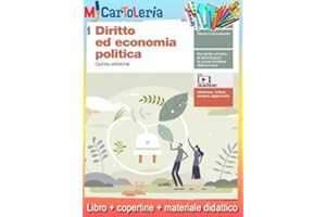 REBILLO DIRITTO ED ECONOMIA POLITICA 5ED - VOLUME 1 (LDM) (9788808494313) + copertine + Il tuo libro scolastico copertinato con articoli di cartoleria per la scuola