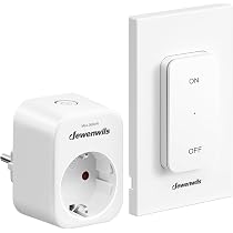 Prise Programmable Avec Télécommande Sans Fil – Portée 30 M – 16A 3600W – Plug & Play – Économie D'énergie - 8