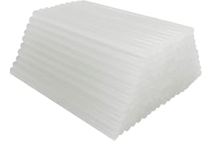 FANGZIDM FANGZI 150 x 7mm Heißklebestifte Universal Transparent Super Klebriger Kleber Packung mit 110 Stück