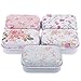 Produktbild Teabelle Schöne Blume Eisen Dose Aufbewahrungstasche Geschenk Mini Jewelry Box Decor Karte Pille Fall
