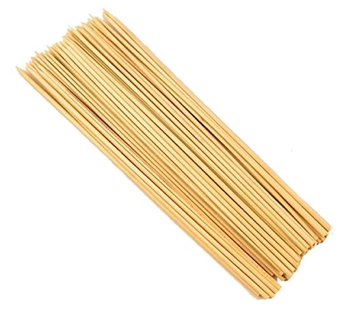 200 Schaschlikspieße Schaschlik Spieße Holz Grillspieße Fleischspieße 25cm
