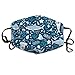 Produktbild Face Masks with Design, Cute Sharks Anti-dust Mouth Masks Cute Anti Pollen Allergy Mask Reusable Face Safety Cotton Mouth Masks for Men Women Outdoor Activities