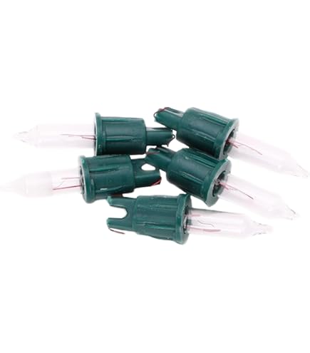Christmas Concepts Pack Of 5 Clear Push In Fuse Bulbs 12v No 3b