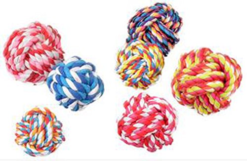 Hosaire-Pet-Dog-Braided-Cotton-Hand-pull-Rope-Knot-Ball-Chew-Toys-Teeth-Cleaning-Ball-Random-Color