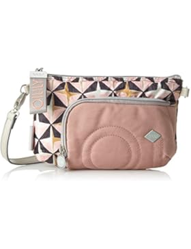 Oilily Damen Charm Geometrical Shoulderbag Shz 2 Schultertasche, Pink (Rose), 2x15x25 cm