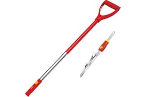 Wolf-Garten Unknown MC IWM Weed Extractor and 85 cm ZMAD 10 D-Grip Handle, Multicolored