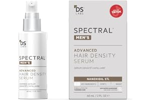 DS LABORATORIES DS Labs Spectral Men’s – precedentemente Spectral.DNC-N – Siero Densità Capillare Uomo, Rinforzante, Addensante, Riduce la Caduta, Sicuro per Capelli Colorati, 60 mL, Confezione Variabile