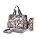 Generic Waterproof Mummy Bags Baby Diaper Nappy Changing Handbag - grey RS.1460.00
