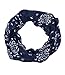 Produktbild SIX "Trend" Damen Schlauch Halstuch, Loop Schal, Boa, Vögel, Schwalben, Tauben Print, dunkelblau weiß (705-379)