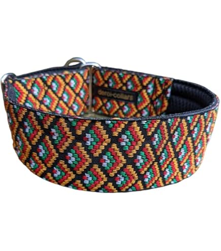 Hikiko Martingale Hundehalsband – Reflektierend, Nylon, Mit Schnellverschluss, Größe M, Violett
