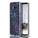 Produktbild Samsung Galaxy S8 Hülle, CaseLover Silikon TPU Telefonkasten Samsung Galaxy S8 SM-G950F Ausgabe Star Glitter Rückseitige Abdeckung Soft Rubber Transparente Glanz Handyhülle 5.8 Zoll, Fliege
