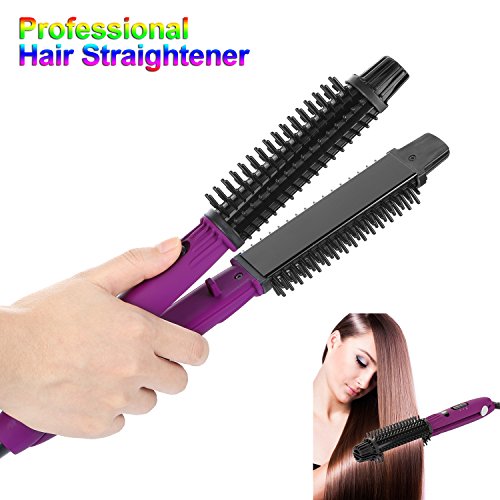 Nexgadget Multi Haarstyler 3in1 Lockenstab,Haarglätt,Glättereisen, Lockenbürste,mit hochwertiger Keramikbeschichtung,Frisierstab,Curler,Bürste,Rundbürste Haarstyling Haarstyler - 5