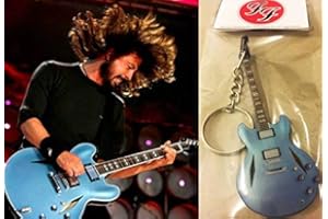 Keychain Guitare Gibson Es-335 Dave Grohl Foo Fighters