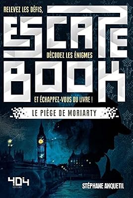 404 EDITIONS Escape book - Le piège de Moriarty