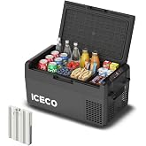 ICECO MCD20B 12/24Volt 20 Litre Kompres&ouml;rl&uuml; Oto Buzdolabı/Dondurucu + Buz Kaseti