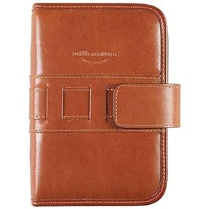 Millennium 13x19 Lederorganizer aus Leder-Handmade in Italy-hellbraun