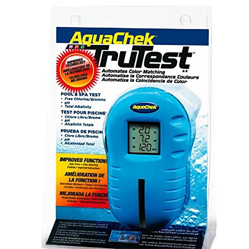 AquaChek TruTest analizador medidor digital cloro pH piscina spa