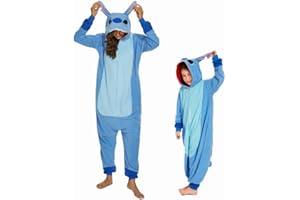 RandWind Pyjamas Onesies Cosplay Unisexe Animaux Halloween Costume Combinaison