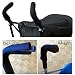 1pair Neoprene Baby Stroller Grip Cover Carriages Handle Elasticity Protector Cover Black