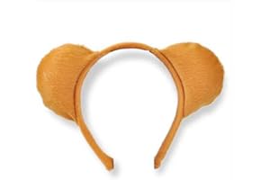 She's Shining Orecchie D'orso Fascia per Capelli Animali Accessori per Capelli per Feste Natalizie Copricapo - Marrone