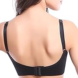 UTOVME Damen Umtands Bra Schwangerschafts Still BH bustier Vollschalen Nursing Bra - 3