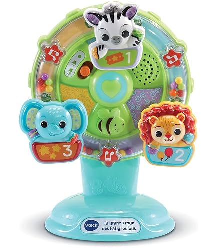 Clementoni Volant Bébé Parlant Interactif – Jouet Éducatif Voiture Avec Sons, Lumières LED Et Chansons