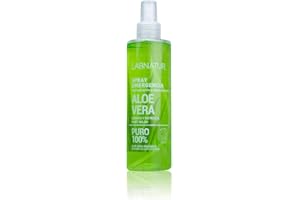 SYS Labnatur Spray Aloe Vera 100% Puro - Ecológico y Vegano - Hidrata, Calma y Refresca - After Sun - Cabello y Piel Sensible o Irritada - Rápida Absorción - Fabricado en España - 250 ml