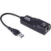 Alfais 4939 USB 3.0 to Ethernet &Ccedil;evirici D&ouml;n&uuml;şt&uuml;r&uuml;c&uuml; Adapt&ouml;r (Gigabit Destekli)