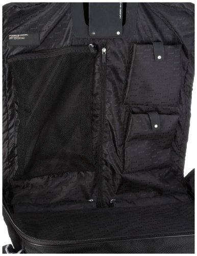 Porsche Design Roadster GarmentBag S 4090000371, Unisex-Erwachsene Schultertaschen 45x36x29 cm (B x H x T) Schwarz (black 900)