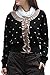 MK3006 Organic Cotton Maternity and Nursing Cardigan (UK 8-10, black + beige dots)