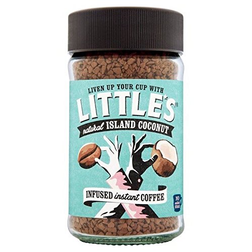Preisvergleich Produktbild Little 's Island Coconut Geschmack infundiert Instant Kaffee 50 g