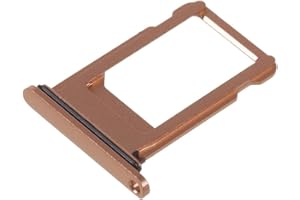 jbTec SIM-Tray kompatibel mit Apple iPhone 8 - Kartenhalter Single Slot Schlitten Rahmen Simkarte Holder, Farbe:Gold