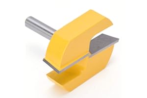 LIEBEWH Frez do drewna, 8x57mm YG6 ze stopu stali węglowej dolna powierzchnia zestaw frezów do strugania drewna