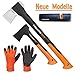 Produktbild Fiskars Set Spaltaxt X17 - M + Universalaxt X7 - XS + Xsharp AXT- und Messerschärfer + Handschuhe