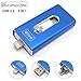 Produktbild Für das iPhone USB 3.0 Flash Drives Memory Stick Für iPhone 6 6S 7 Plus, iPad 32GB USB-Sticks Tipmant OTG Lightning iOS Apple Handy Pendrive 3in1 - Blau