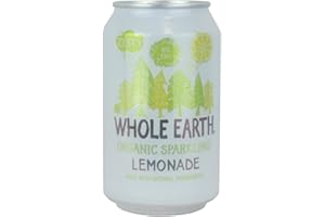Whole Earth Sparkling Organic Lemonade Drink 330ml (Case of 24)