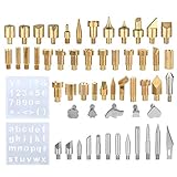28/57 piezas de kits de herramientas de soldadura consejos pirograbado, que va a satisfacer sus necesidades